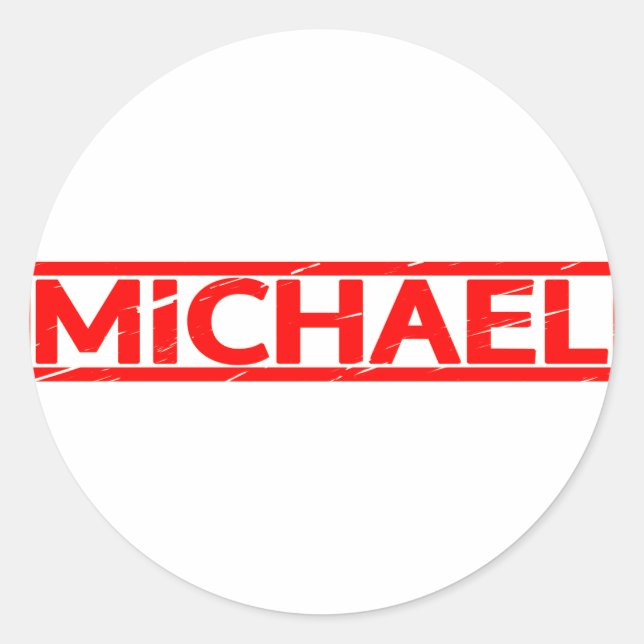 Adesivo Michael Stamp (Frente)