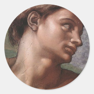 Adesivo Michelangelo Criação Adam Deus Arte