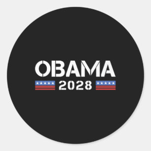 Adesivo Michelle Barack Obama Pelo Presidente 28 2028 4.º 