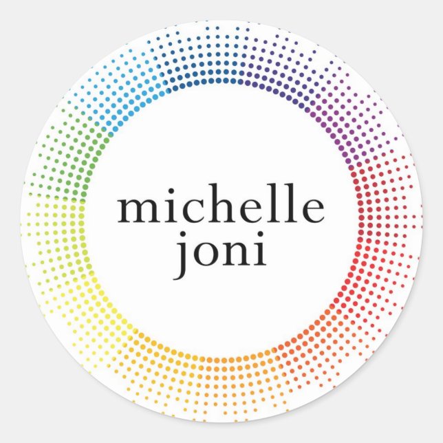 Adesivo Michelle Joni Stickers (Frente)