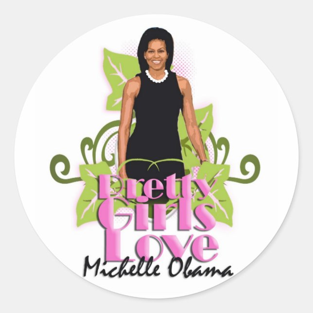 Adesivo Michelle O "Bonito Girls Love" Stickers (Frente)