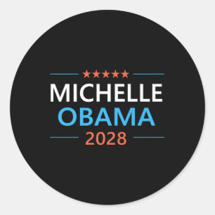 Adesivo Michelle Obama 2028 Para A Eleição Do Presidente D