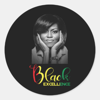 Adesivo Michelle Obama Black Excellence Black History Mont