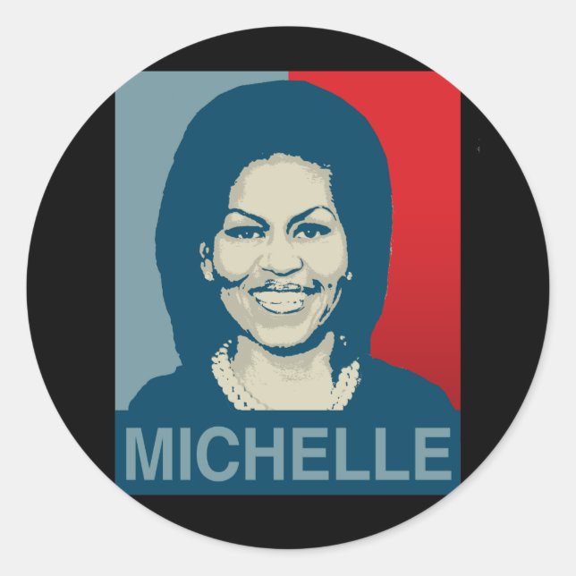 Adesivo MICHELLE OBAMA HOPE -.png (Frente)