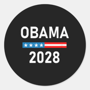 Adesivo Michelle Obama Pelo Presidente Obama 2028