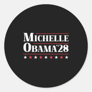 Adesivo Michelle Obama Presidente 2028 Camiseta.png