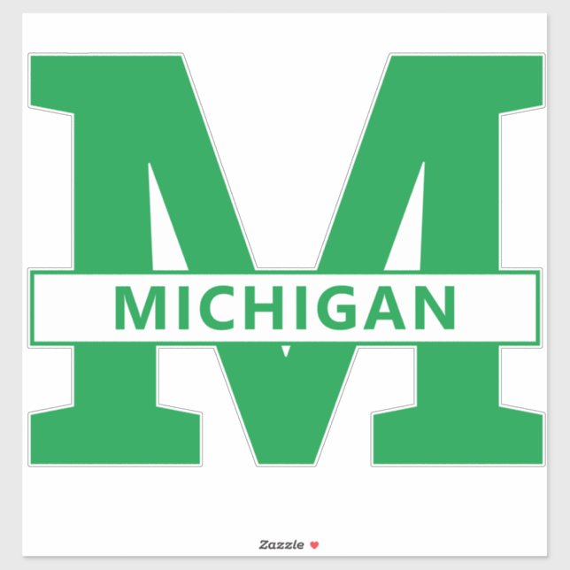 Adesivo Michigan (Folha)