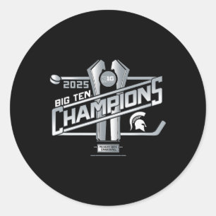 Adesivo Michigan State Spartans Hóquei no Gelo Masculino B
