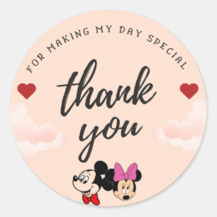 Adesivo Mickey Thankyou Sticker