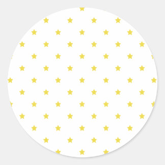 Adesivo Micro Stars Golden Yellow - White