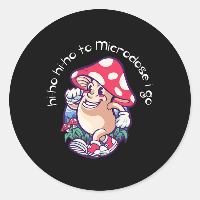 Adesivo Microdosagem Sensibilização para a Saúde Mental (Frente)