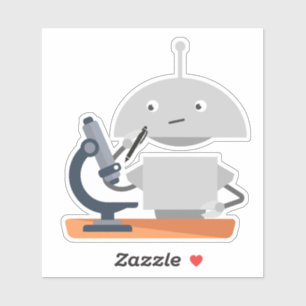 Adesivo Microscópio Mia