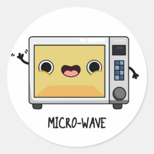 Adesivo Microwave Funny Pun