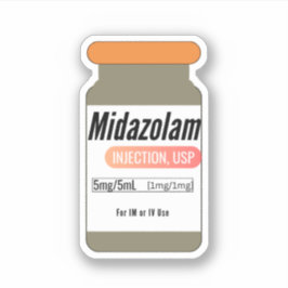 Adesivo Midazolam Vial-Sticker