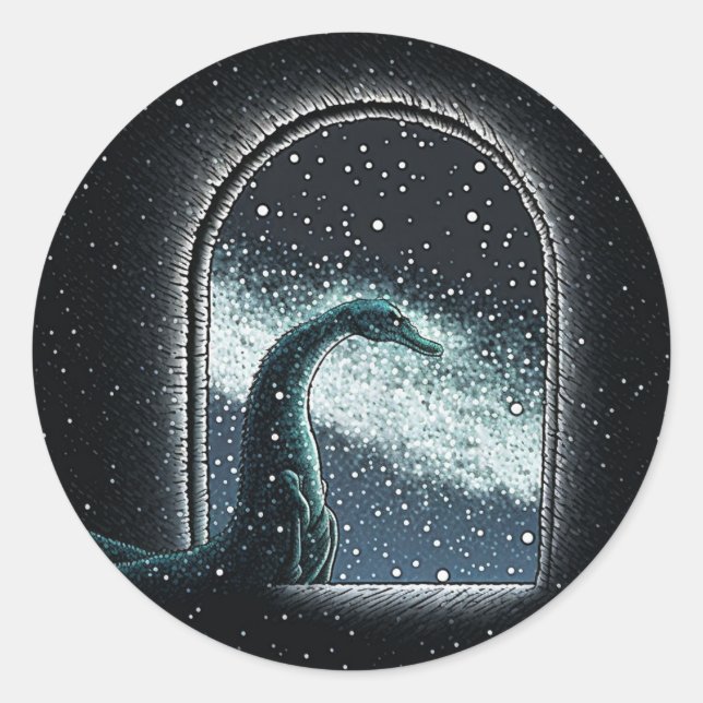 ADESIVO MIDJOURNEY MONSTERS SÉRIE CRYPTID (Frente)