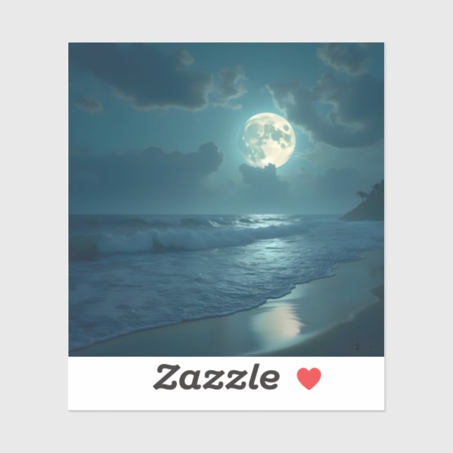 Adesivo Midnight Shore - Square Vinyl (Folha)