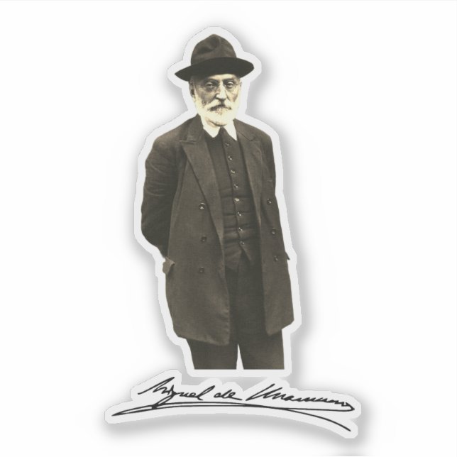 Adesivo Miguel de Unamuno (Frente)