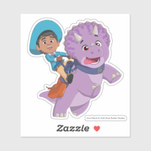 Adesivo Miguel e Tango Dino Ranch