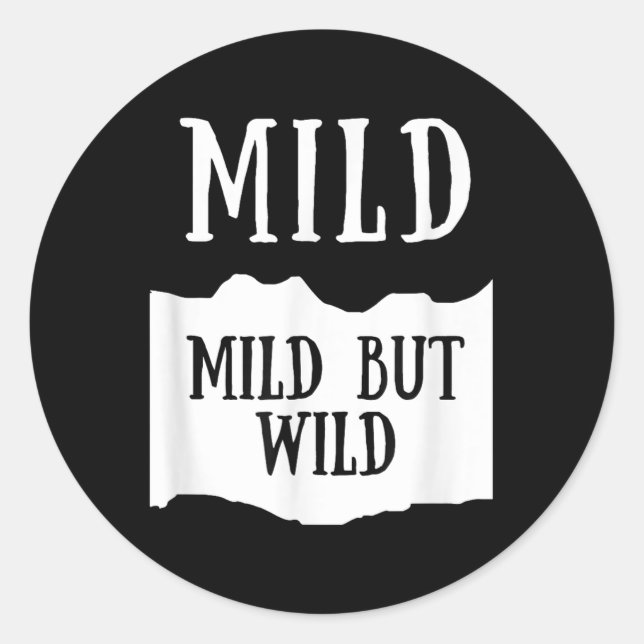 Adesivo Mild But Wild Mild Hot Sauce Group Costume  (Frente)