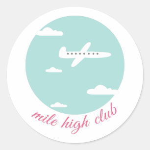Adesivo Mile High Club