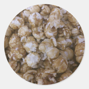 Adesivo Milho de pop do caramelo