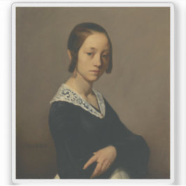 Adesivo Milho - Retrato de Louise-Antoinette Feuardent