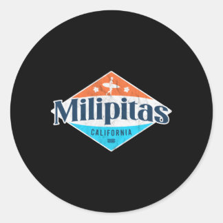 Adesivo Milipitas California Beach Flag Surf Ca