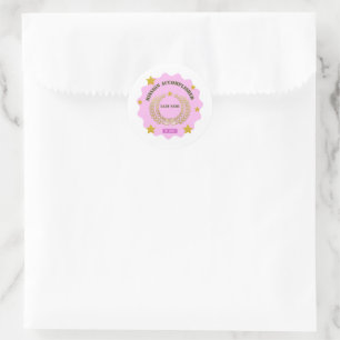 Adesivo Militar Rosa — Missão Cumprida Menina