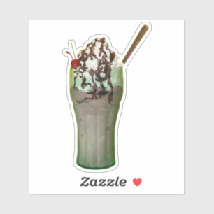 Adesivo Milkshake de Chocolate