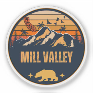 Adesivo Mill Valley, Califórnia
