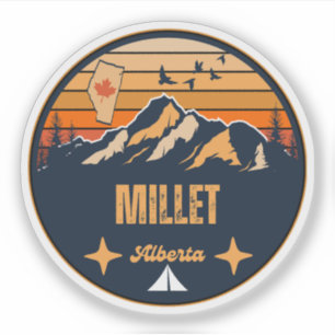 Adesivo Millet, Alberta