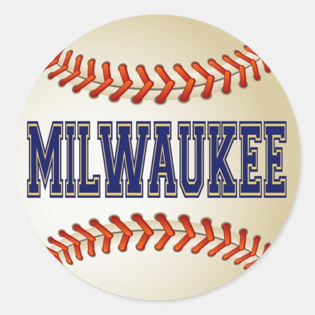 ADESIVO MILWAUKEE BASEBALL (Frente)