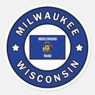 Adesivo Milwaukee Wisconsin