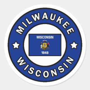 Adesivo Milwaukee Wisconsin