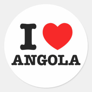 Adesivo Mim coração Angola