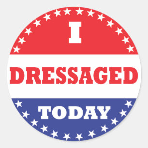 Adesivo Mim Dressaged hoje