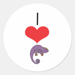 Adesivo Mim iguanas do coração (amor)