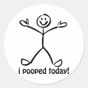 Adesivo Mim Pooped hoje