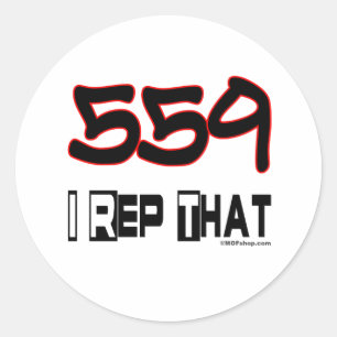 Adesivo Mim representante esse código de área 559