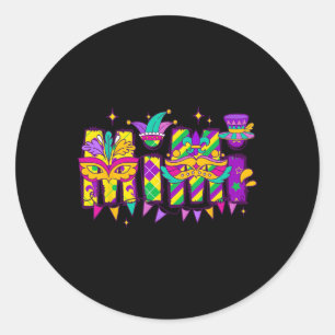 Adesivo Mimi Bundle Mardi Gras Feliz Família Mardi Gras