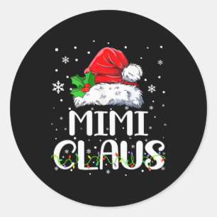 Adesivo Mimi Claus Natal Família Pajama Matando Xmas