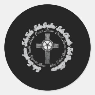 Adesivo Min Luther Reformation 5 Solas Para Chri Protestan