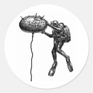 Adesivo Mina de contato EOD do marinho