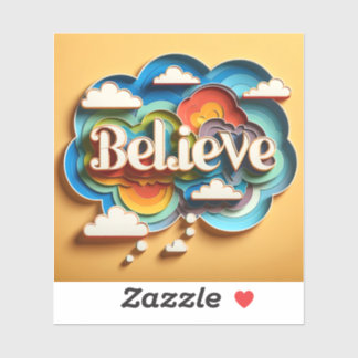 Adesivo MindSphere: Acredite no Coletor de Cores Vivas