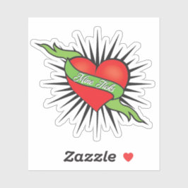Adesivo Mine Ticks Tattoo Sticker