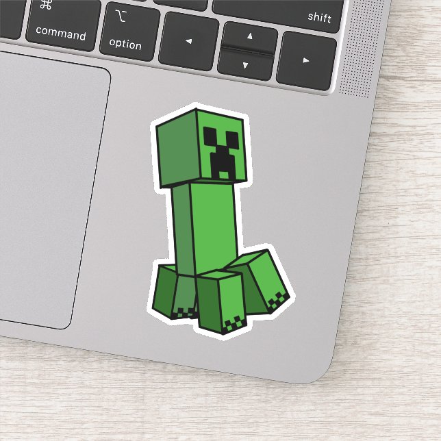 Adesivo Minecraft Creeper Minecrafter Creepers (Detalhe)