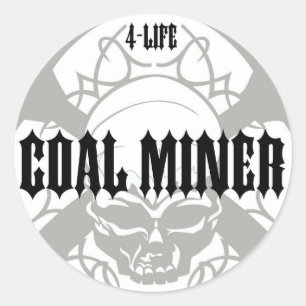 Adesivo MINEIRO de CARVÃO 4-LIFE