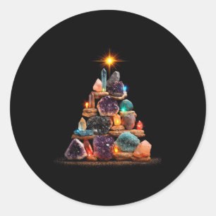 Adesivo Minerais Divertidos Árvore de Natal Gráficos Crist