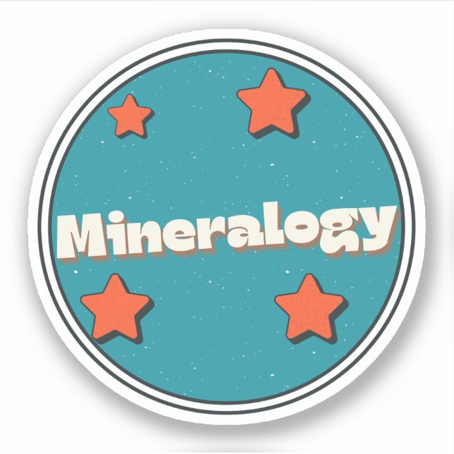 Adesivo Mineralogia (Frente)