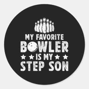 Adesivo Minha Boliche Favorita De Bowler Stepdad pai Passo